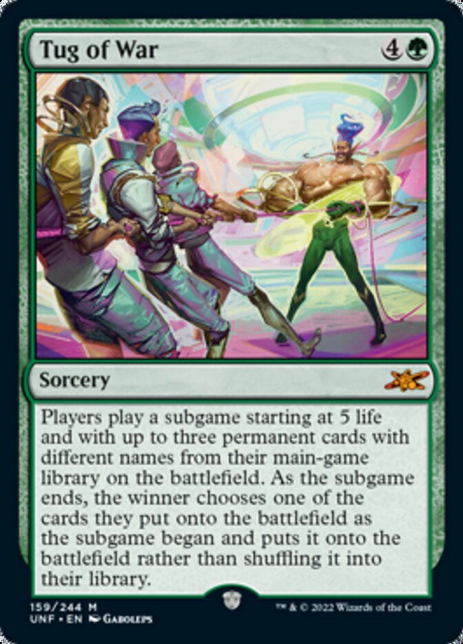 Tug of War [Unfinity] MTG Single Magic: The Gathering    | Red Claw Gaming