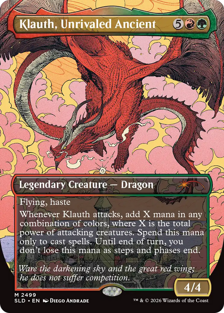 Klauth, Unrivaled Ancient [Secret Lair Drop Series] MTG Single Magic: The Gathering | Red Claw Gaming
