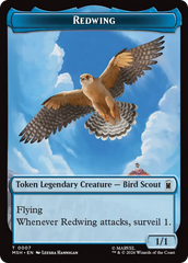 Redwing // Zabu Double-Sided Token [Marvel Super Heroes Tokens] | Red Claw Gaming