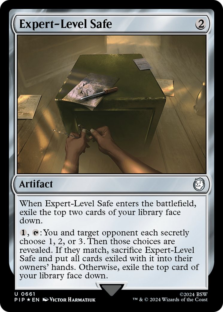 Expert-Level Safe (Surge Foil) [Fallout] MTG Single Magic: The Gathering | Red Claw Gaming