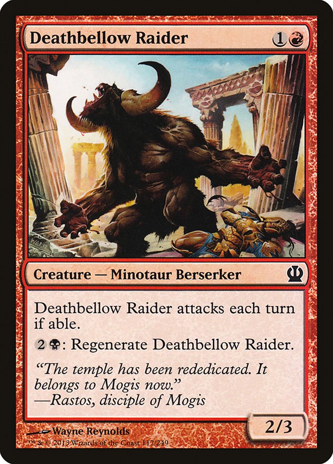 Deathbellow Raider [Theros] MTG Single Magic: The Gathering | Red Claw Gaming