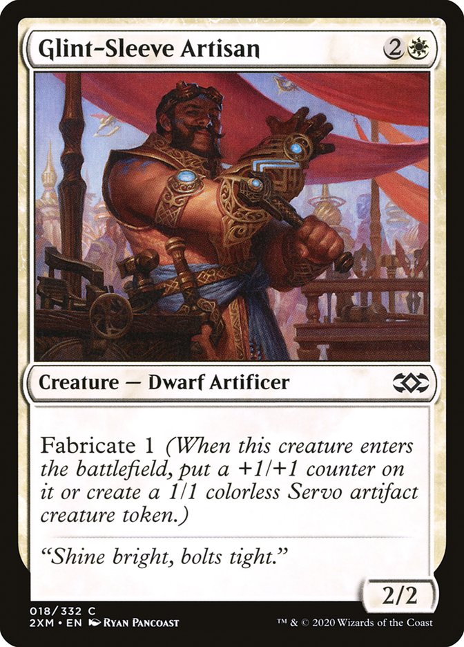 Glint-Sleeve Artisan [Double Masters] MTG Single Magic: The Gathering | Red Claw Gaming