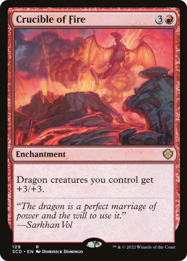 Crucible of Fire [Starter Commander Decks] MTG Single Magic: The Gathering | Red Claw Gaming