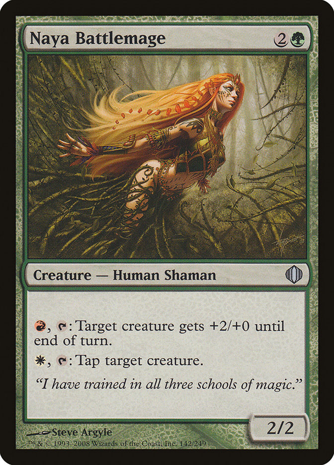 Naya Battlemage [Shards of Alara] MTG Single Magic: The Gathering | Red Claw Gaming