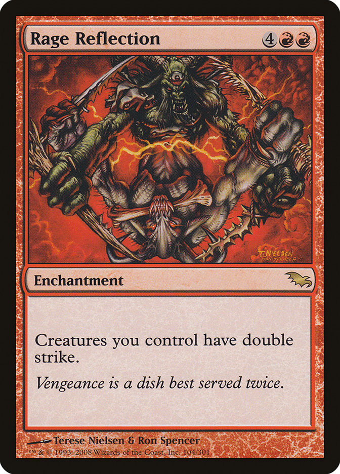 Rage Reflection [Shadowmoor] MTG Single Magic: The Gathering | Red Claw Gaming