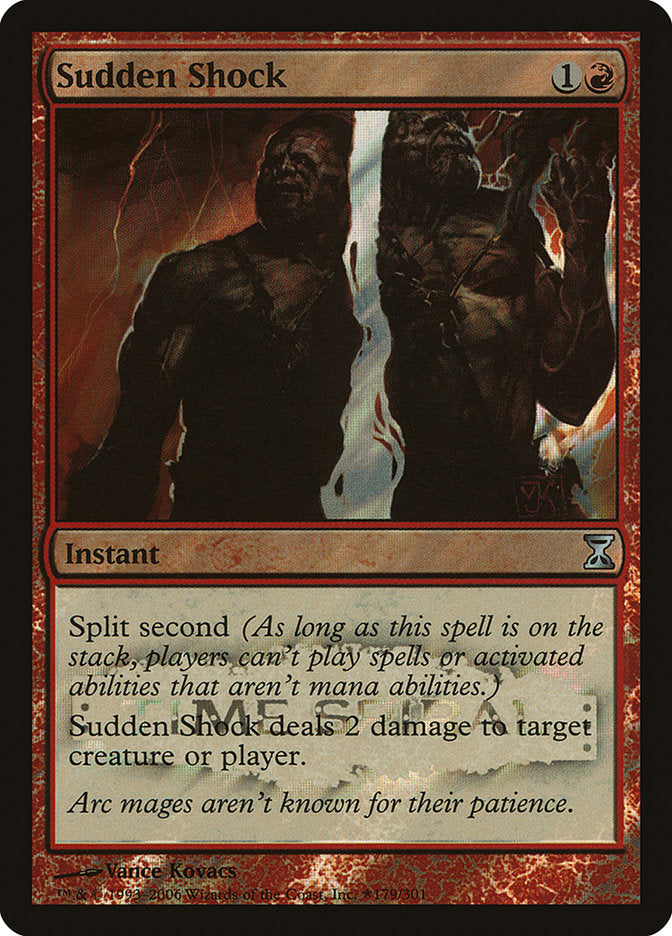 Sudden Shock [Time Spiral Promos] MTG Single Magic: The Gathering | Red Claw Gaming