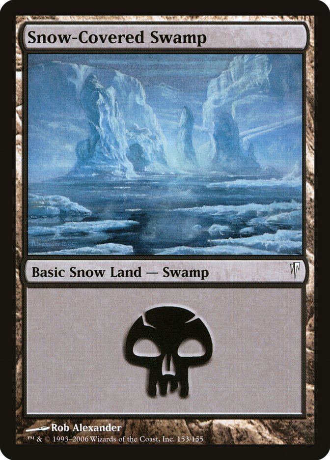 Snow-Covered Swamp [Coldsnap] MTG Single Magic: The Gathering | Red Claw Gaming