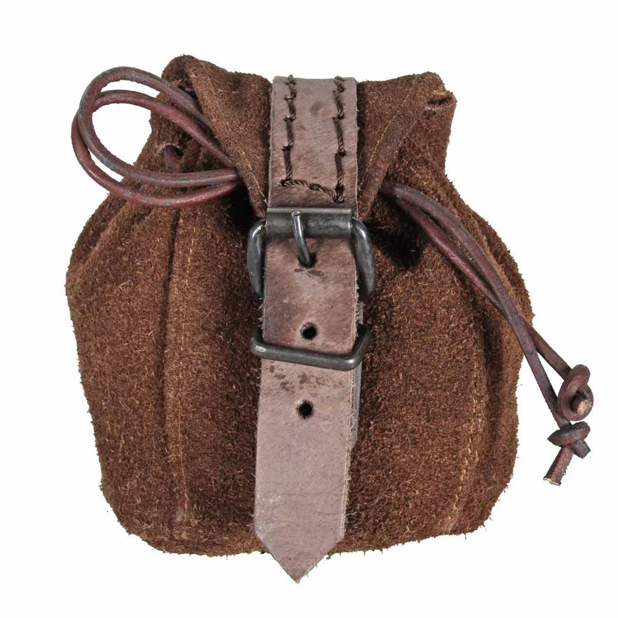 Friedhelm leather pouch Brown LARP Calimacil | Red Claw Gaming