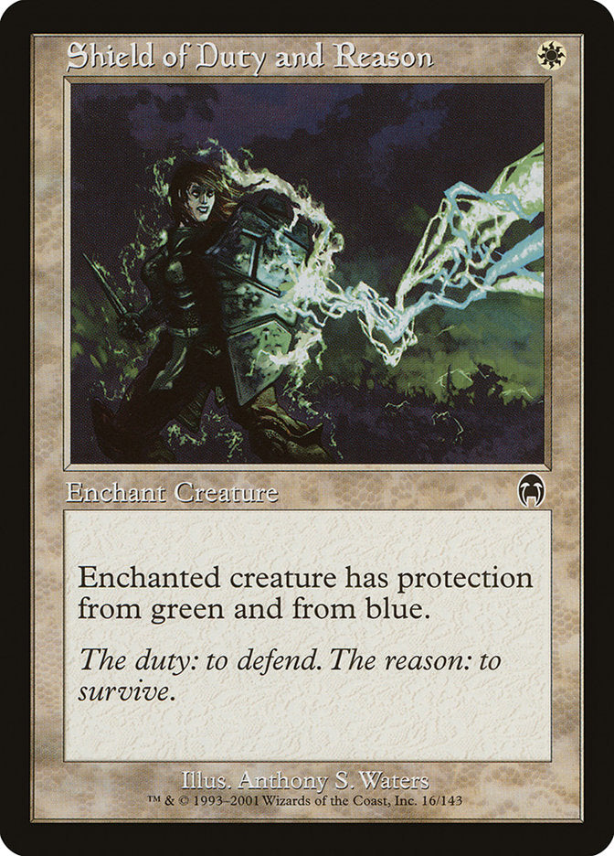 Shield of Duty and Reason [Apocalypse] MTG Single Magic: The Gathering | Red Claw Gaming