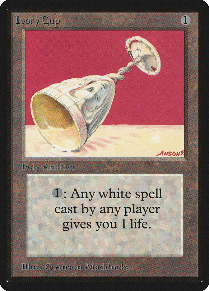 Ivory Cup [Beta Edition] MTG Single Magic: The Gathering | Red Claw Gaming