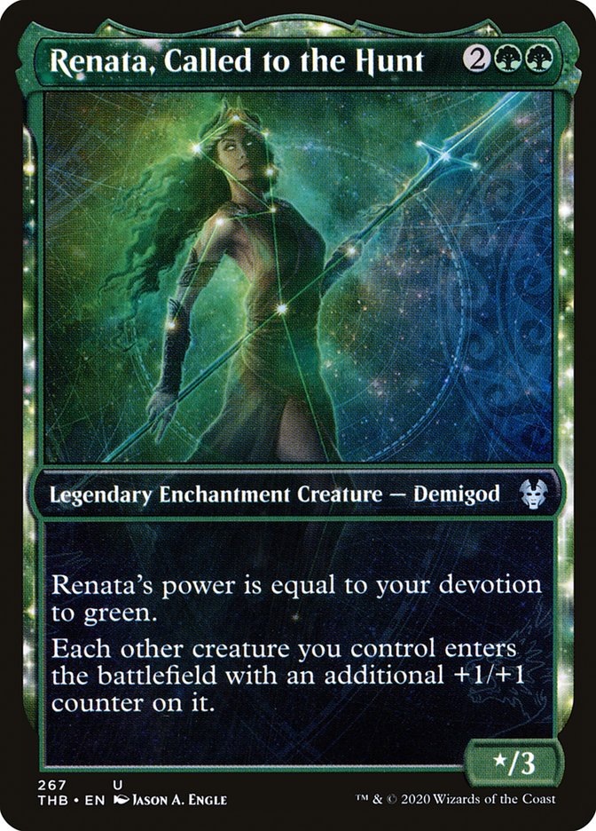 Renata, Called to the Hunt (Showcase) [Theros Beyond Death] MTG Single Magic: The Gathering | Red Claw Gaming