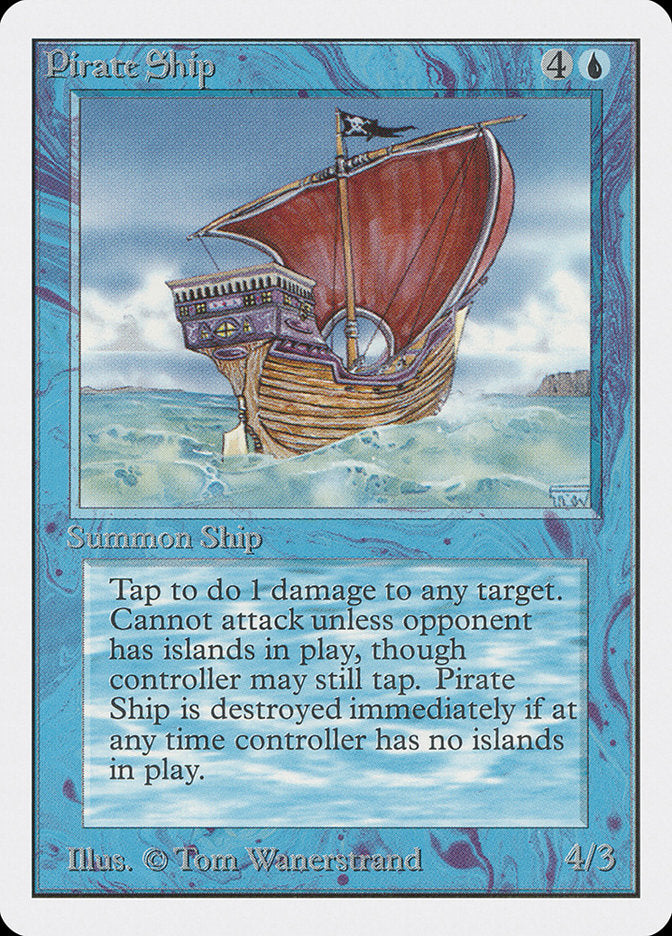 Pirate Ship [Unlimited Edition] MTG Single Magic: The Gathering | Red Claw Gaming