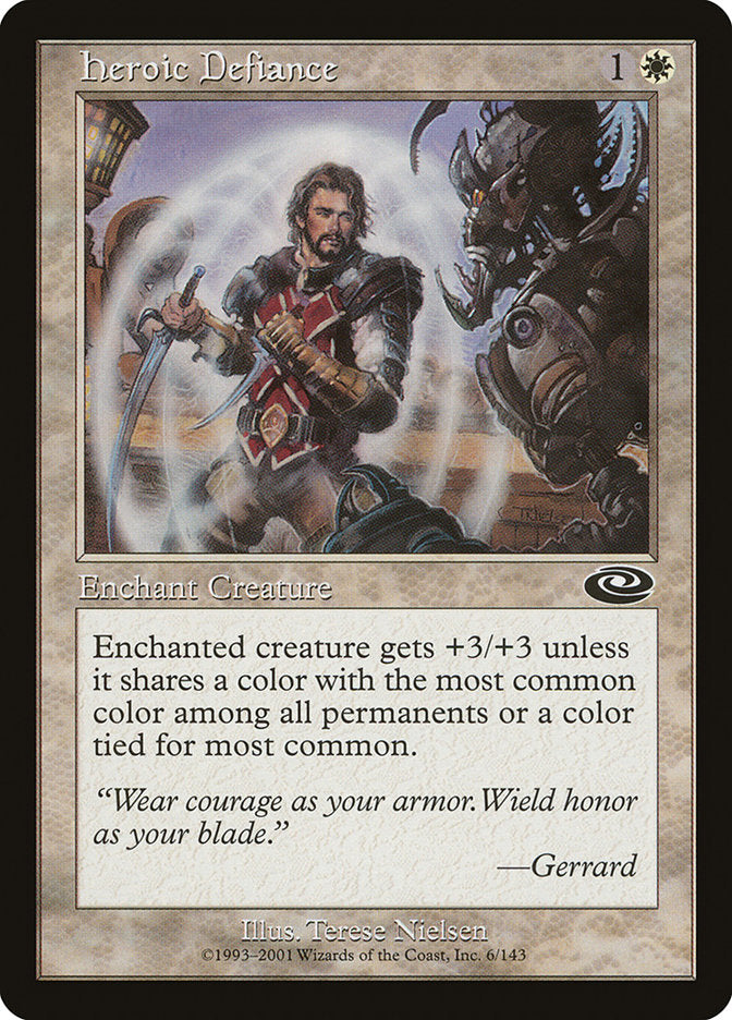 Heroic Defiance [Planeshift] MTG Single Magic: The Gathering | Red Claw Gaming