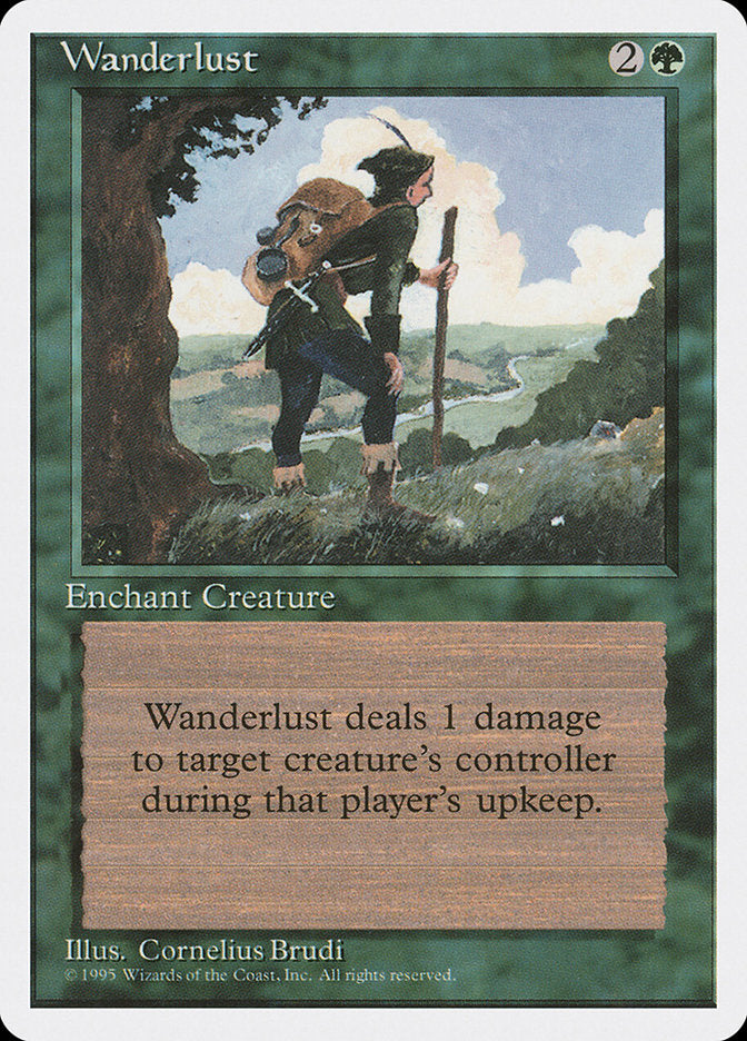 Wanderlust [Fourth Edition] MTG Single Magic: The Gathering | Red Claw Gaming