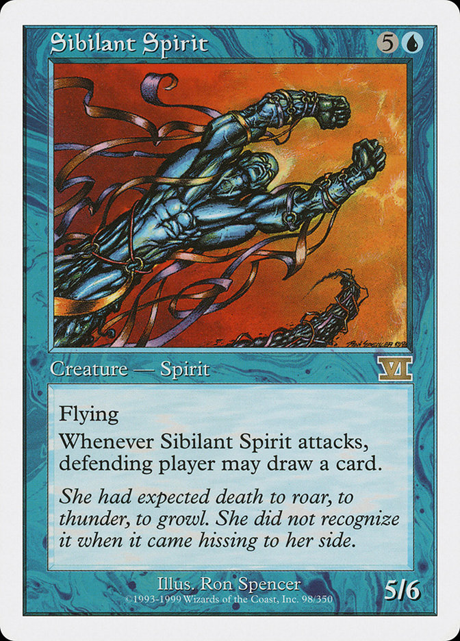 Sibilant Spirit [Classic Sixth Edition] MTG Single Magic: The Gathering | Red Claw Gaming