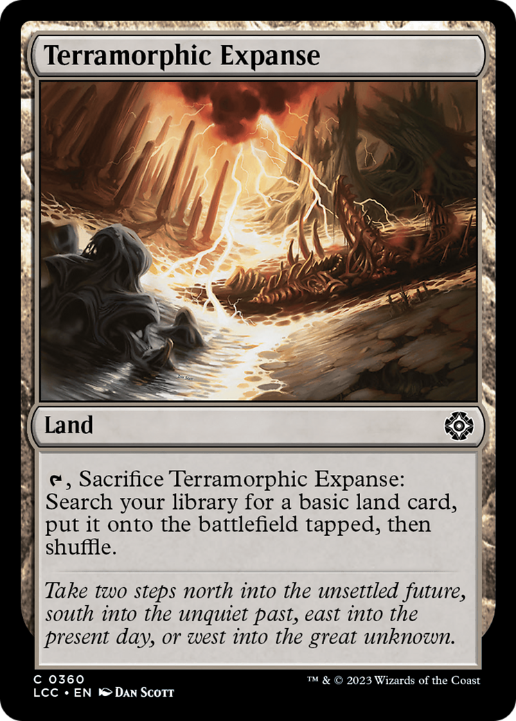 Terramorphic Expanse [The Lost Caverns of Ixalan Commander] MTG Single Magic: The Gathering | Red Claw Gaming