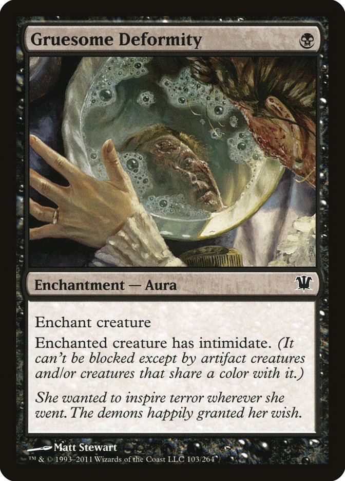 Gruesome Deformity [Innistrad] MTG Single Magic: The Gathering | Red Claw Gaming