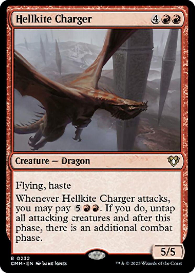 Hellkite Charger [Commander Masters] MTG Single Magic: The Gathering | Red Claw Gaming