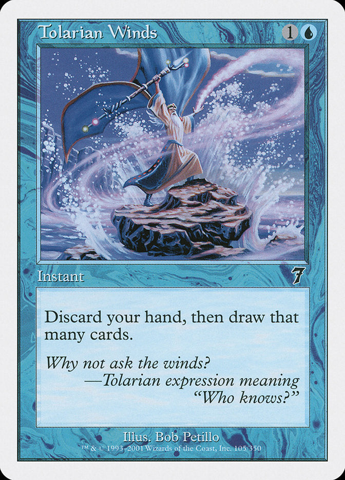 Tolarian Winds [Seventh Edition] MTG Single Magic: The Gathering | Red Claw Gaming