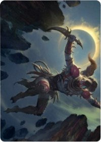 Nighthawk Scavenger Art Card [Zendikar Rising Art Series] MTG Single Magic: The Gathering | Red Claw Gaming