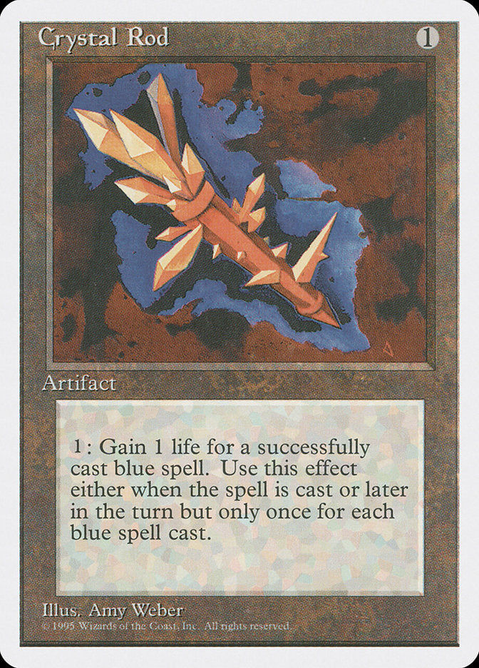 Crystal Rod [Fourth Edition] MTG Single Magic: The Gathering | Red Claw Gaming