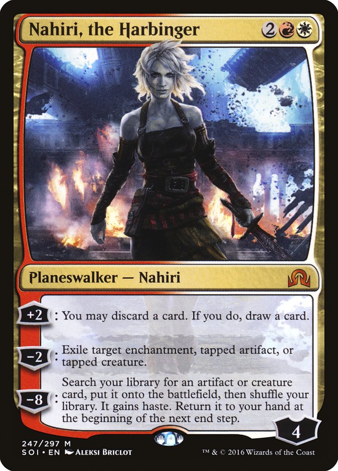 Nahiri, the Harbinger [Shadows over Innistrad] MTG Single Magic: The Gathering | Red Claw Gaming