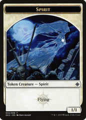 Spirit (002) // Spirit (010) Double-Sided Token [Ravnica Allegiance Guild Kit Tokens] MTG Single Magic: The Gathering | Red Claw Gaming