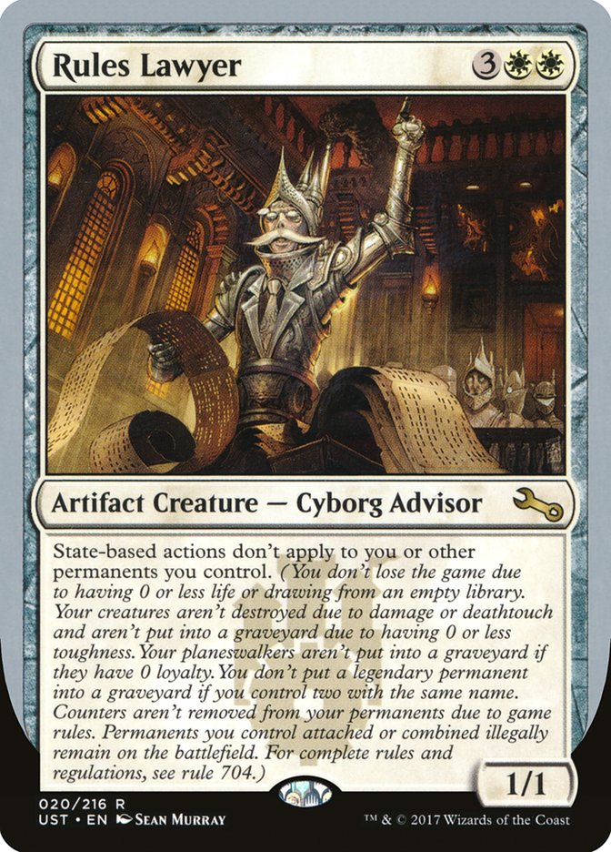 Rules Lawyer [Unstable] MTG Single Magic: The Gathering | Red Claw Gaming