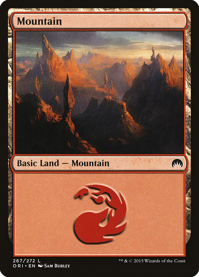Mountain (267) [Magic Origins] MTG Single Magic: The Gathering | Red Claw Gaming