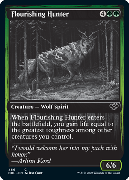 Flourishing Hunter [Innistrad: Double Feature] MTG Single Magic: The Gathering | Red Claw Gaming