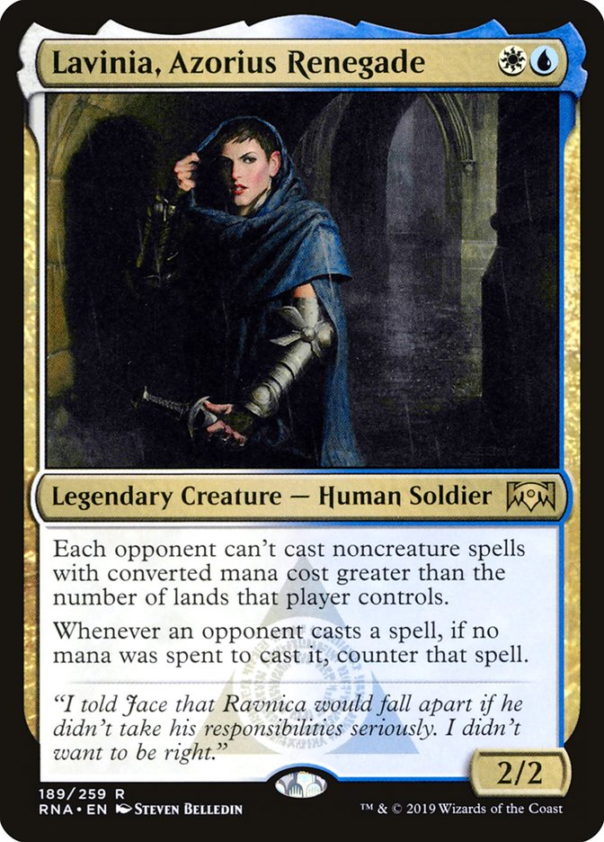 Lavinia, Azorius Renegade [Ravnica Allegiance] MTG Single Magic: The Gathering | Red Claw Gaming