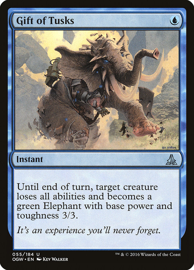 Gift of Tusks [Oath of the Gatewatch] MTG Single Magic: The Gathering | Red Claw Gaming
