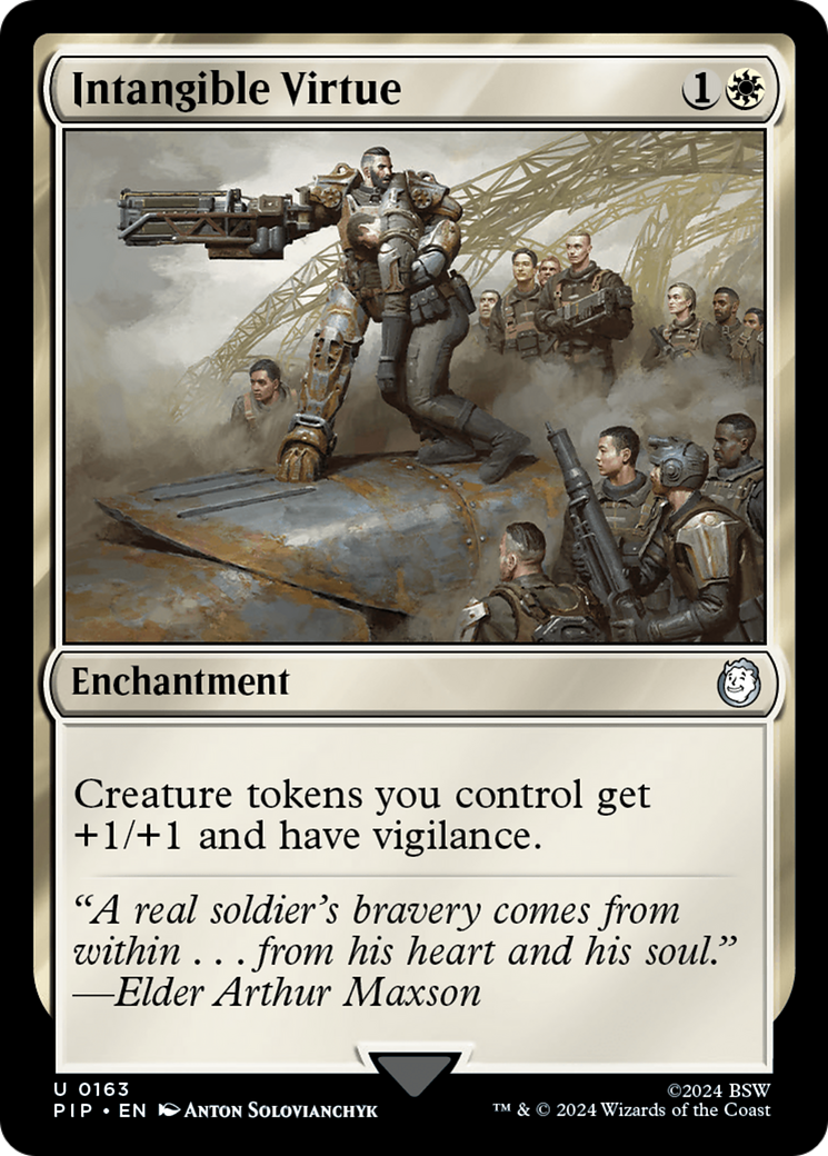Intangible Virtue [Fallout] MTG Single Magic: The Gathering | Red Claw Gaming