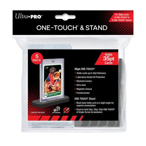 35PT ONE-TOUCH & Stands (5ct) Top Loader Ultra Pro    | Red Claw Gaming