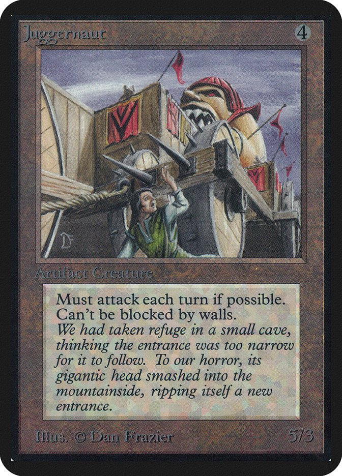 Juggernaut [Alpha Edition] MTG Single Magic: The Gathering | Red Claw Gaming