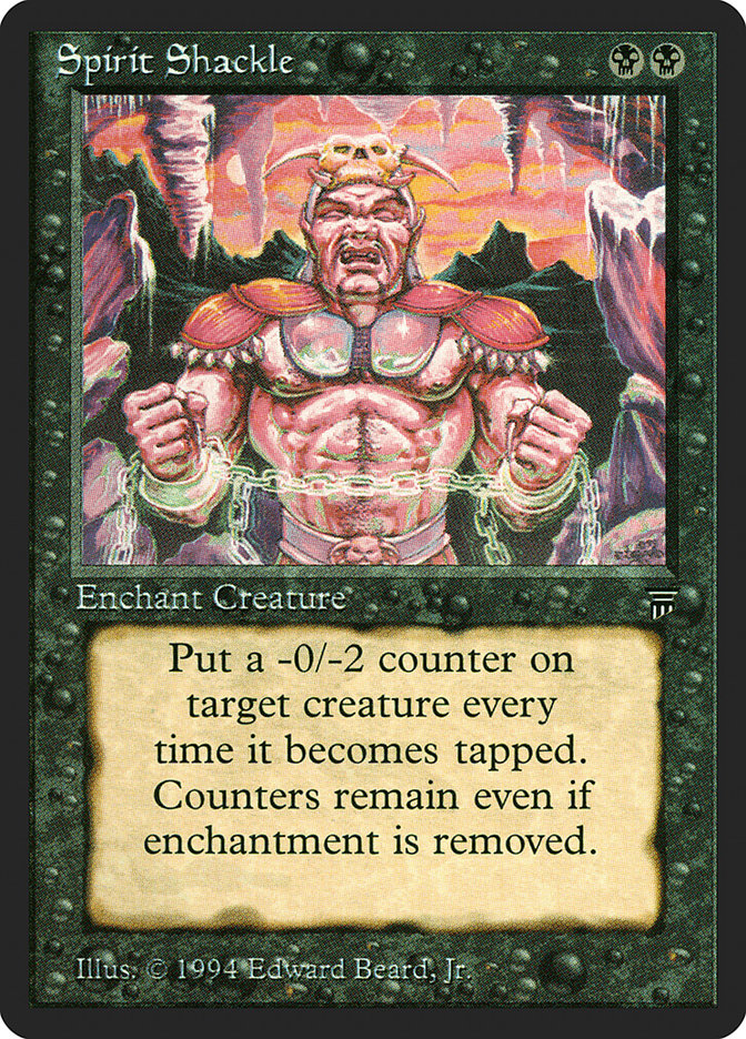 Spirit Shackle [Legends] MTG Single Magic: The Gathering | Red Claw Gaming