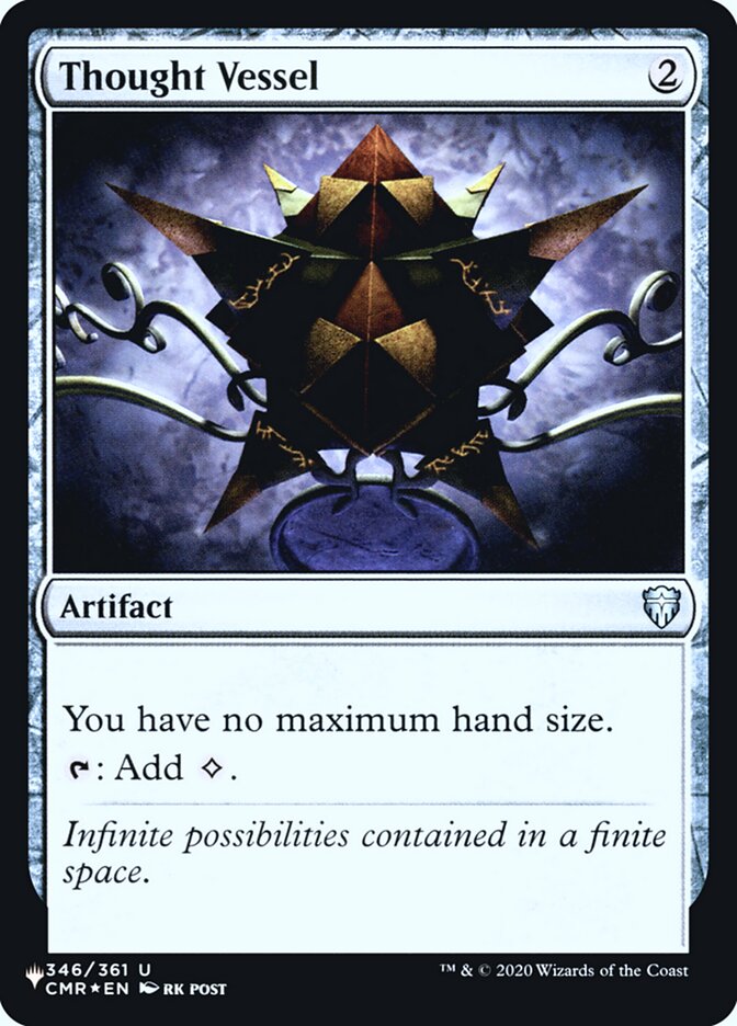 Thought Vessel [Secret Lair: Heads I Win, Tails You Lose] MTG Single Magic: The Gathering | Red Claw Gaming