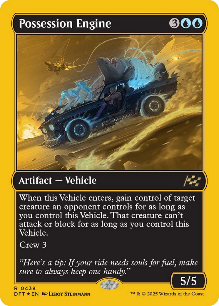 Possession Engine (First-Place Foil) [Aetherdrift] MTG Single Magic: The Gathering | Red Claw Gaming