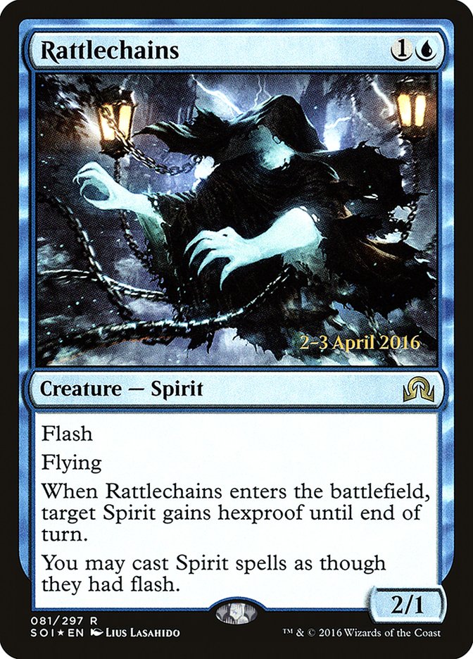 Rattlechains [Shadows over Innistrad Prerelease Promos] MTG Single Magic: The Gathering | Red Claw Gaming