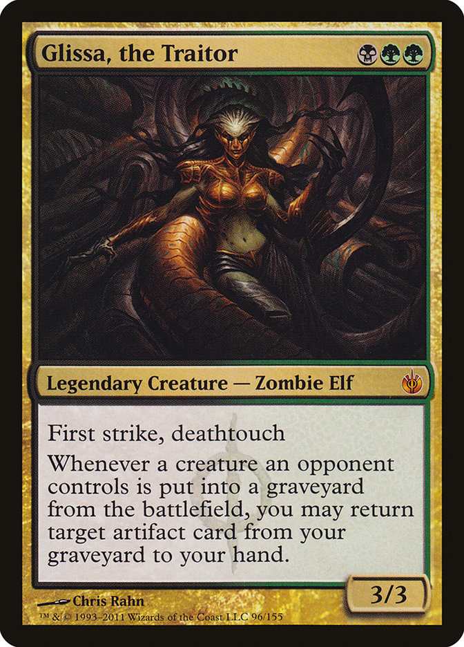 Glissa, the Traitor [Mirrodin Besieged] MTG Single Magic: The Gathering | Red Claw Gaming