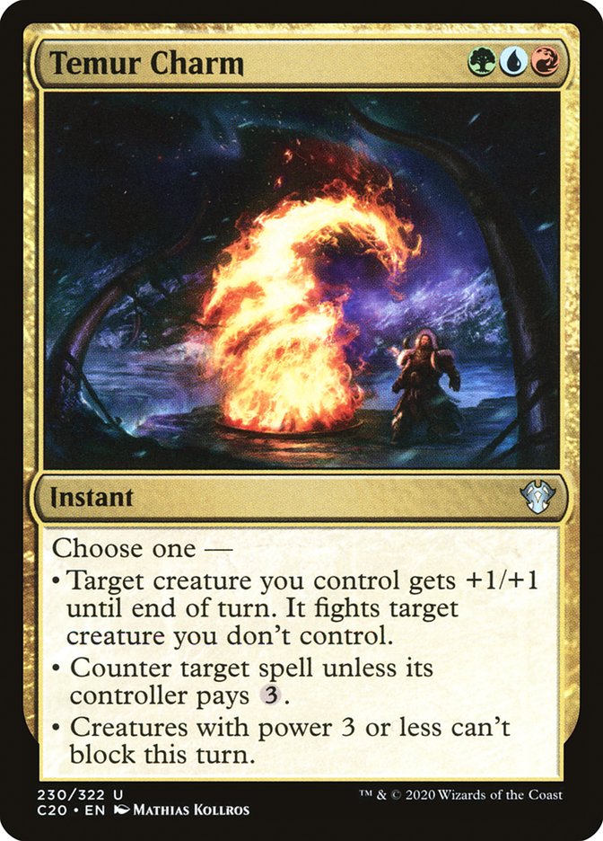 Temur Charm [Commander 2020] MTG Single Magic: The Gathering | Red Claw Gaming