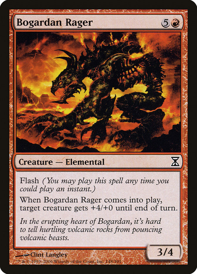 Bogardan Rager [Time Spiral] MTG Single Magic: The Gathering | Red Claw Gaming