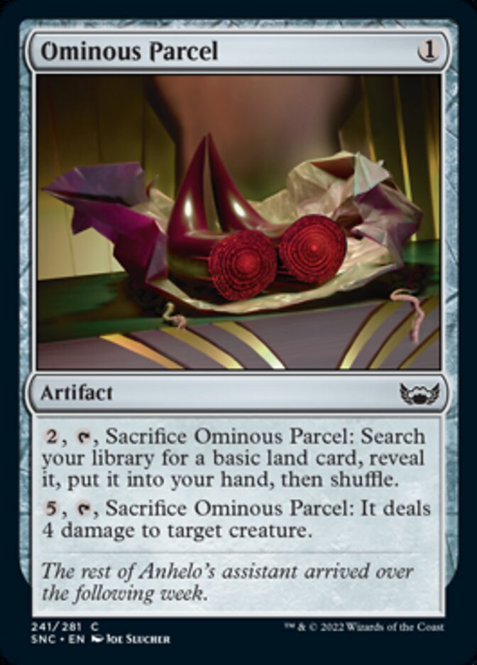 Ominous Parcel [Streets of New Capenna] MTG Single Magic: The Gathering | Red Claw Gaming