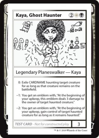 Kaya, Ghost Haunter (2021 Edition) [Mystery Booster Playtest Cards] MTG Single Magic: The Gathering | Red Claw Gaming