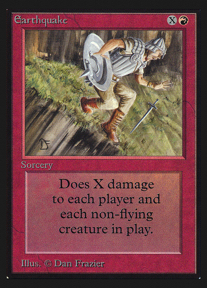 Earthquake [International Collectors' Edition] MTG Single Magic: The Gathering | Red Claw Gaming