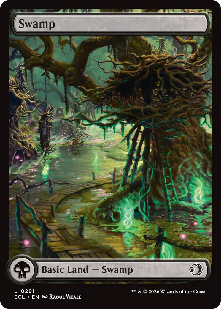 Swamp (0281) [Lorwyn Eclipsed] MTG Single Magic: The Gathering | Red Claw Gaming
