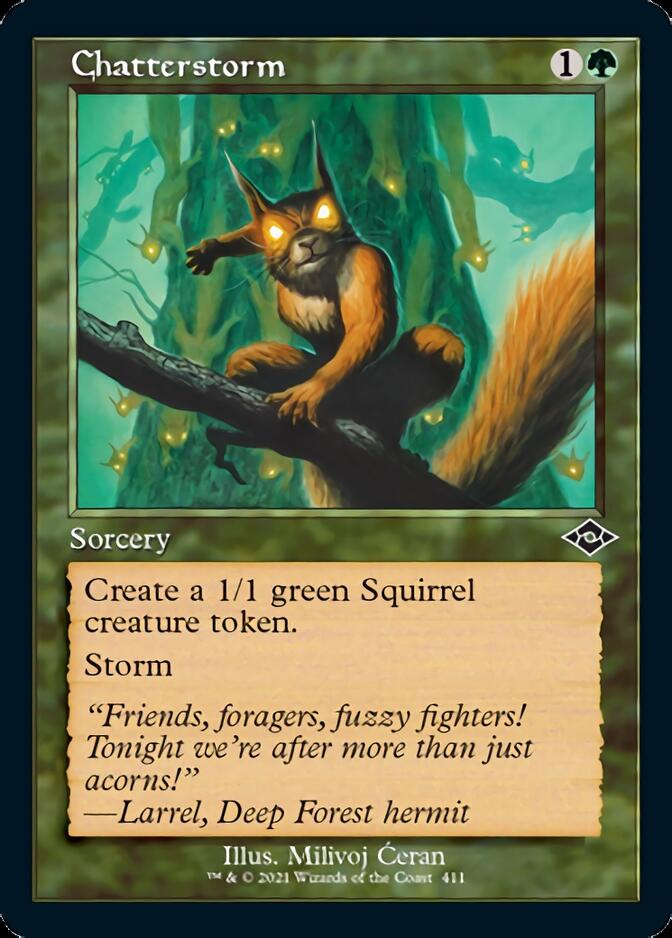 Chatterstorm (Retro) [Modern Horizons 2] MTG Single Magic: The Gathering | Red Claw Gaming