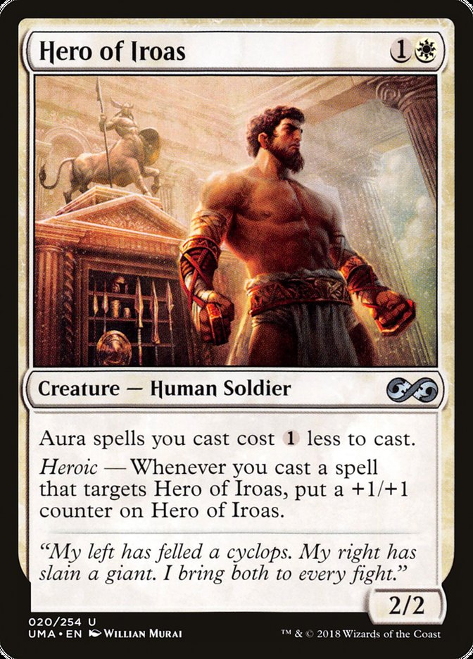 Hero of Iroas [Ultimate Masters] MTG Single Magic: The Gathering | Red Claw Gaming