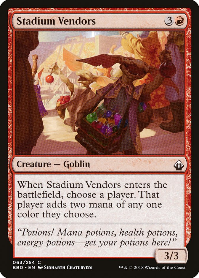 Stadium Vendors [Battlebond] MTG Single Magic: The Gathering | Red Claw Gaming