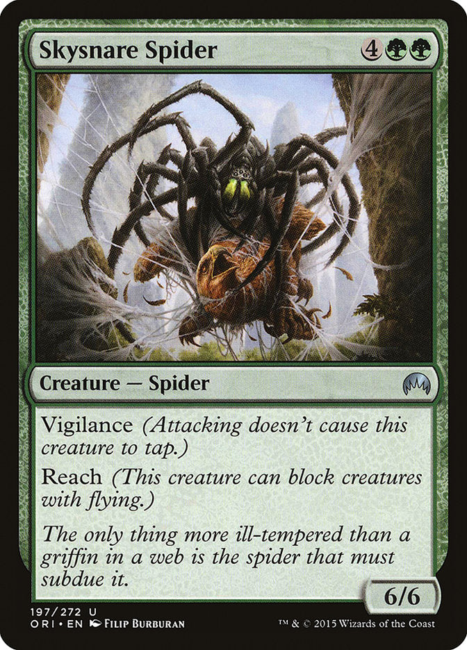 Skysnare Spider [Magic Origins] MTG Single Magic: The Gathering | Red Claw Gaming